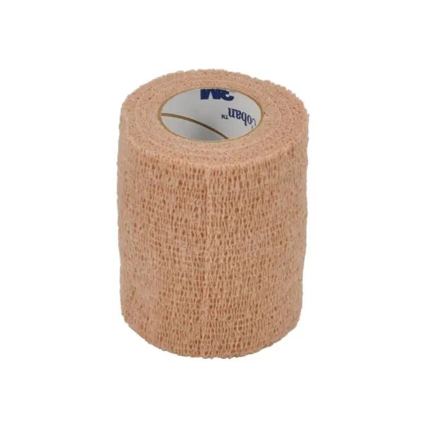 Coban compressiezwachtel huidskleur 5 cm x 4,57 meter
