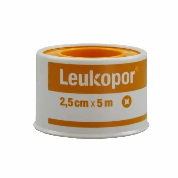 BSN Leukopor hechtpleister - 2,5 cm x 5 meter