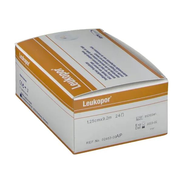 BSN Leukopor hechtpleister - 1,25 cm x 9,2 meter