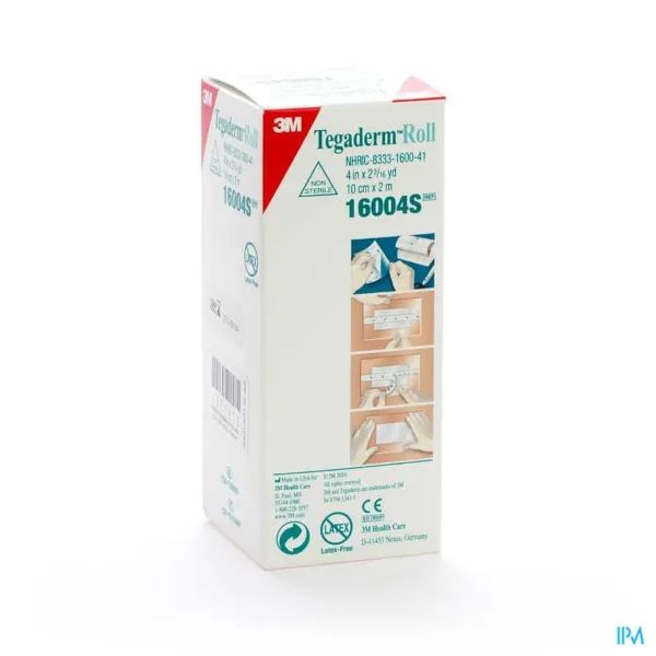Tegaderm roll transparante film op rol 10cm x 2m