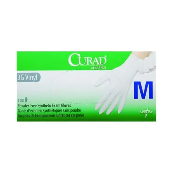 Medline Curad 3G Stretch onderzoekshandschoenen vinyl - M