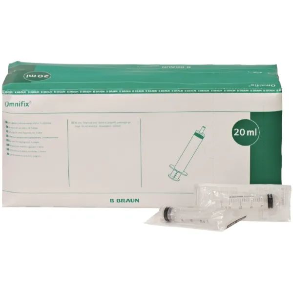 B.Braun Omnifix Luer Lock Solo injectiespuit 3-delig - 20 ml