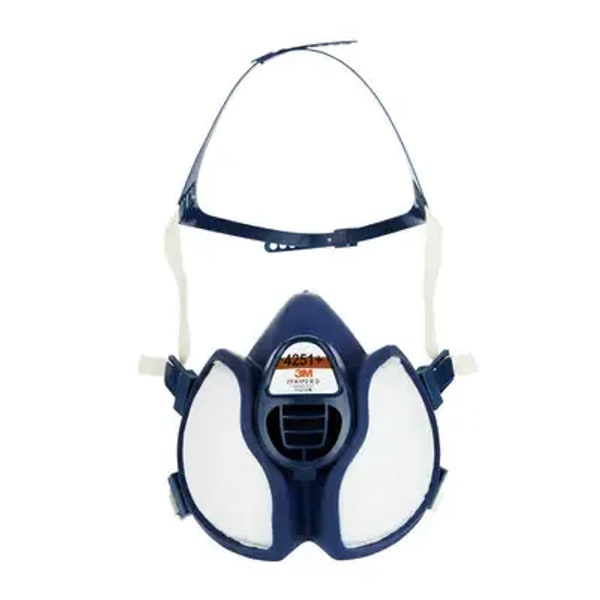 3M gas- en dampmasker EN405 klasse FFA1P2