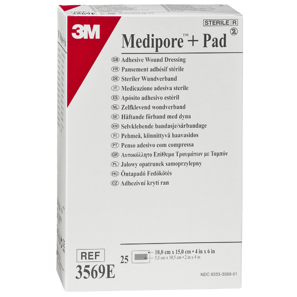 3M Medipore Plus Pad steriel wondverband 10 x 15 cm