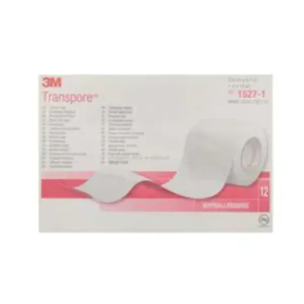 Transpore Chirurgische pleister met dispenser 2,5 x 9,15 meter