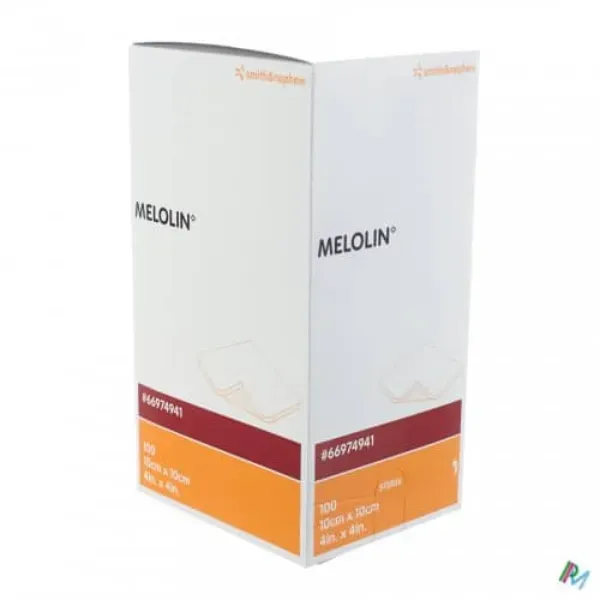 S&amp;N Melolin absorberend verband 10 x 10 cm