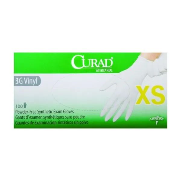 Medline Curad 3G Stretch onderzoekshandschoenen vinyl - XS