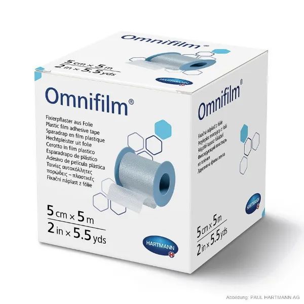 Hartmann Omnifilm hechtpleister - 5 cm x 5 meter