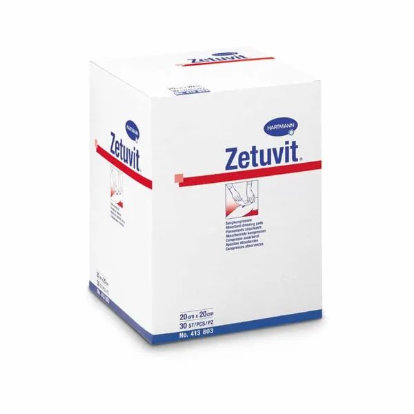 Hartmann Zetuvit absorberend kompres - 20 x 20 cm