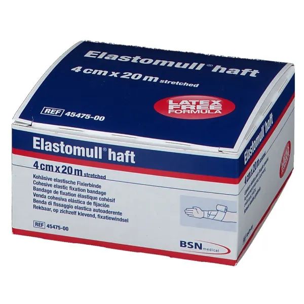 BSN Elastomull Haft fixatiewindsel klevend en elastisch - 4 cm x 20 meter