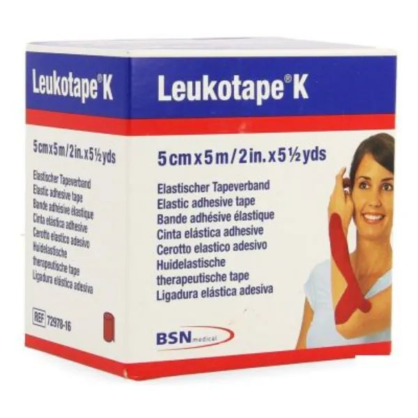 BSN Leukotape K kinesiotape - Rood