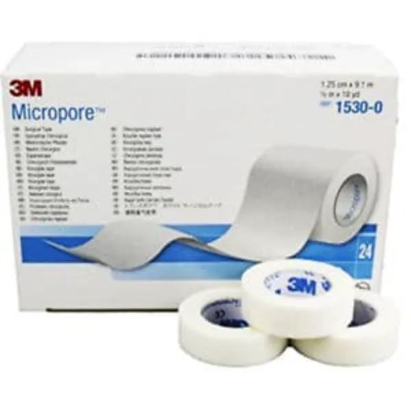 3M Micropore chirurgische hechtpleister wit