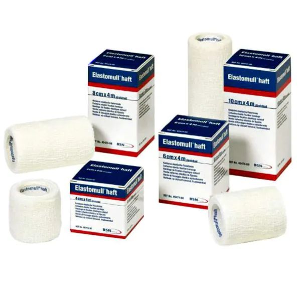 BSN Elastomull Haft fixatiewindsel klevend en elastisch - 12 cm x 4 meter
