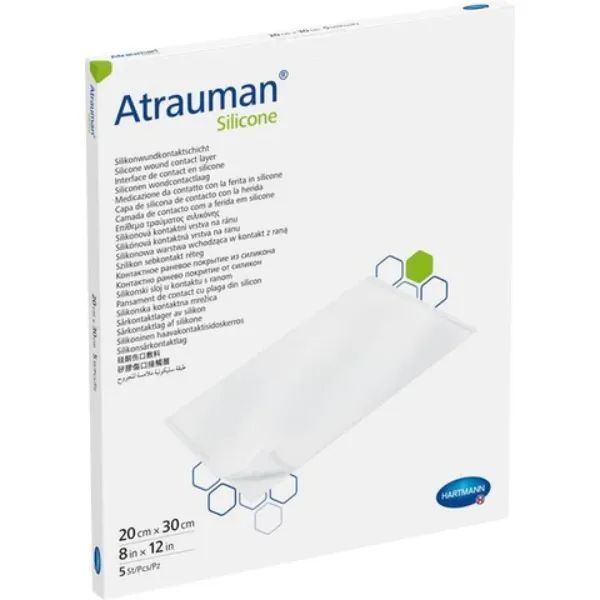 Atrauman Silicone wondcontactlaag - 20 x 30 cm