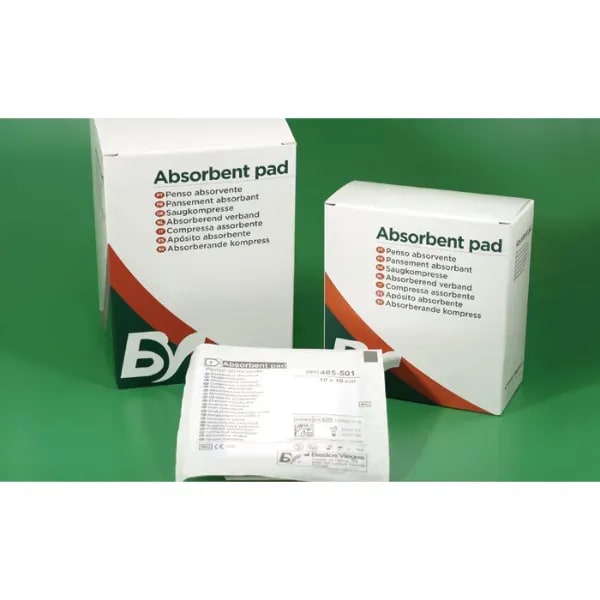 Absorberend verband 10 x 10 cm, foto 2 van 2