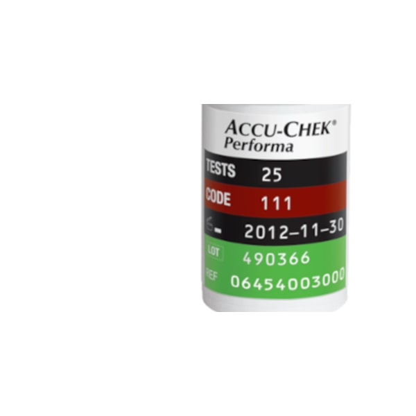 Accu-Chek Performa teststrip glucose, foto 2 van 2