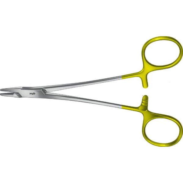 Aesculap TC Crile-Wood ndl hldr strs err 145mm (for 4/0-6/0)