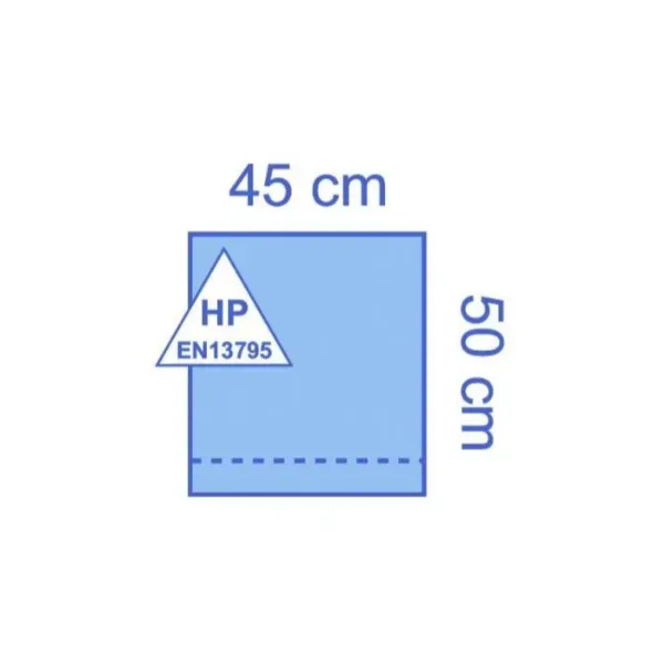 Afdeklaken Medline met plakstrip