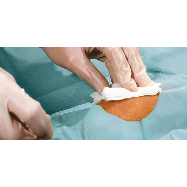 Afdeklaken zelfklevend met venster Foliodrape Protect 75 x 90 cm Ø 7 cm