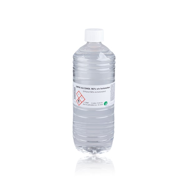 Alcohol (Ethanol) 96% v/v ketonatus fles 1 liter