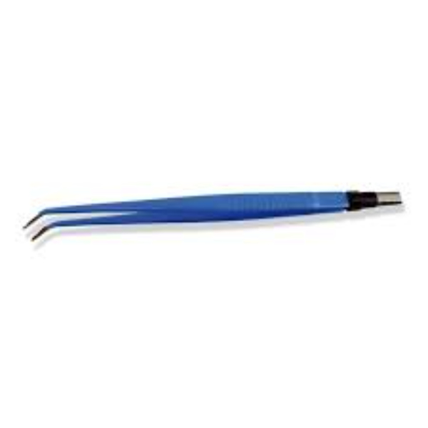 Alsatom Pincet lengte 19cm tip 2 mm gebogen
