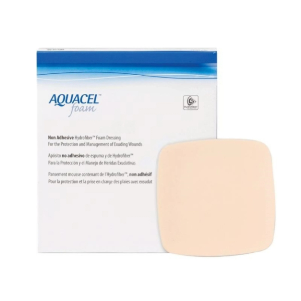 Aquacel Foam niet adhesief schuimverband 20 x 20 cm
