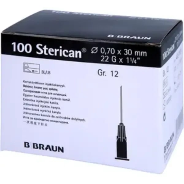 B.Braun Sterican Injectienaald - 22 G, 30 mm