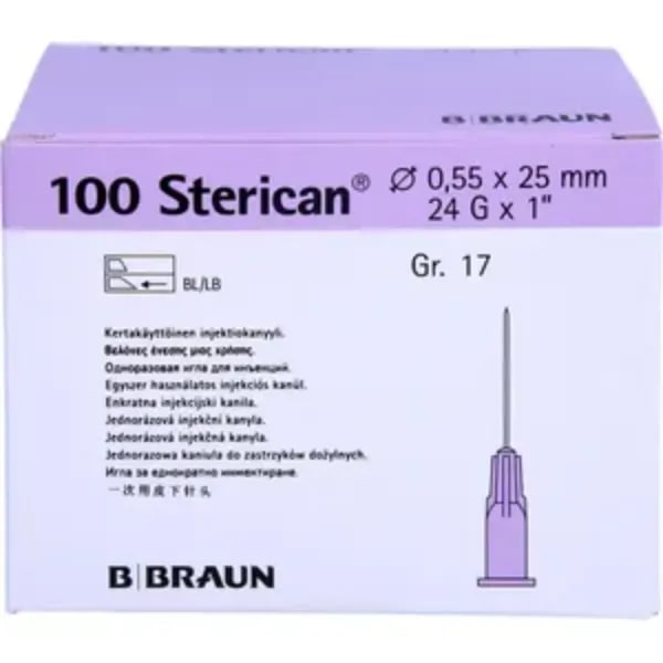 B.Braun Sterican Injectienaald - 24 G, 25 mm
