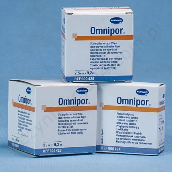 Hartmann Omnipor hechtpleister - 1 stuk, 1,25 cm x 5 meter