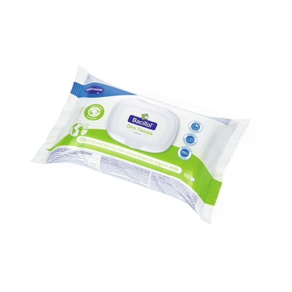 Bacillol Zero desinfectiedoekjes flowpack