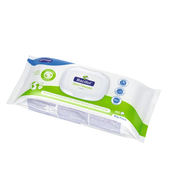 Bacillol Zero desinfectiedoekjes flowpack, foto 4 van 5