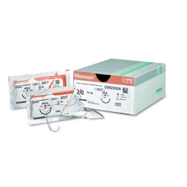Bbraun Monosyn hechtdraad 5-0 45 cm DSMP16 RCP