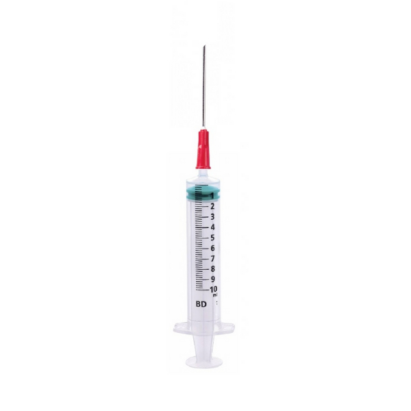 BD Emerald injectiespuit 10 ml met blunt naald 18 G x 40 mm
