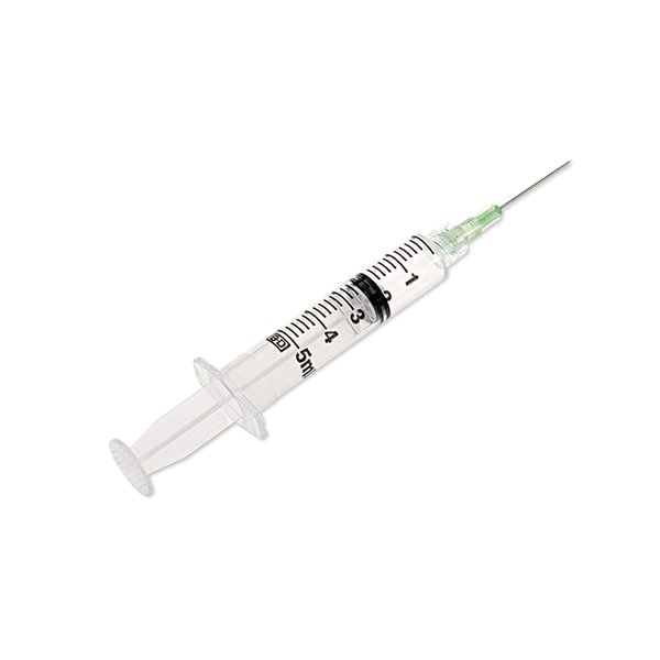 BD Emerald naald spuitcombinatie 5 ml 21 G x 40 mm