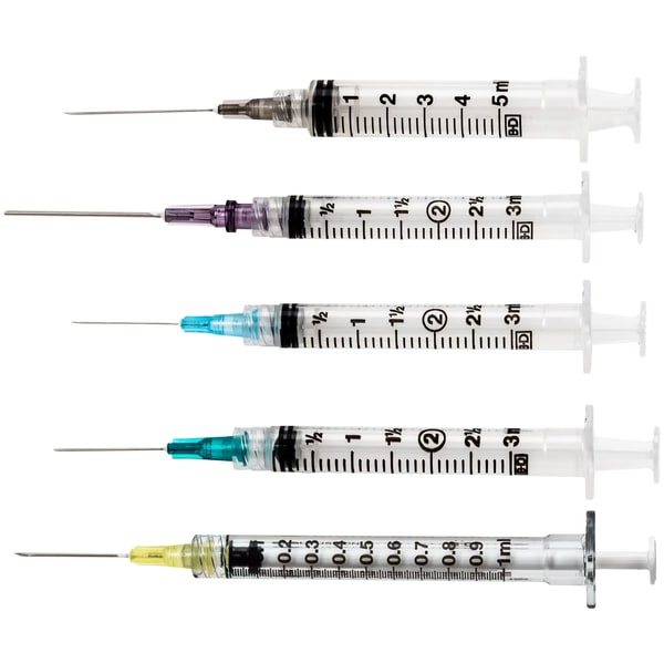 BD Microfine Insulinespuit - 29 G, 0,5 ml, 12,7 mm, U100