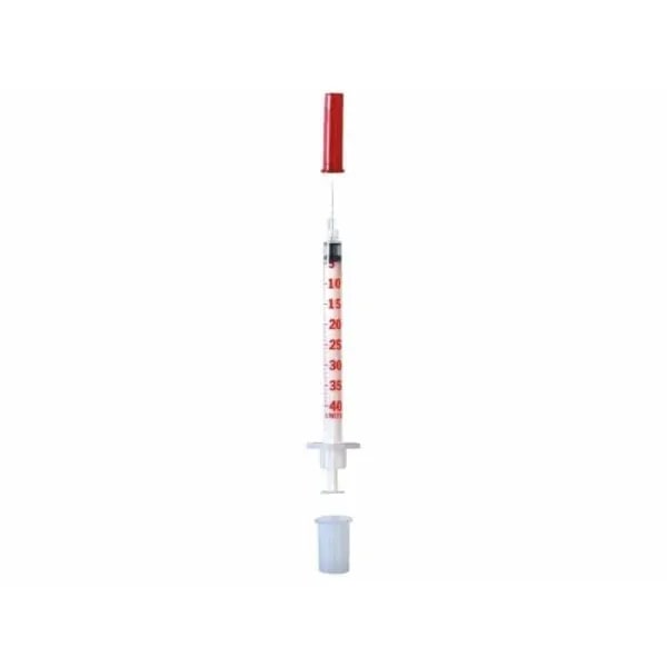 BD Microfine Insulinespuit - 29 G, 1 ml, 12,7 mm, U40
