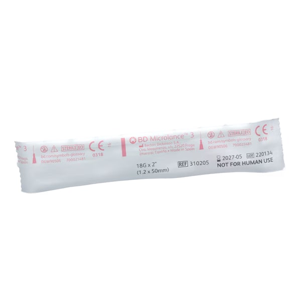 BD Microlance 3 Injectienaald - 18 G, 50 mm, foto 3 van 5