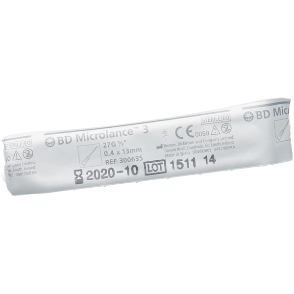 BD Microlance 3 Injectienaald - 27 G, 13 mm, foto 2 van 6