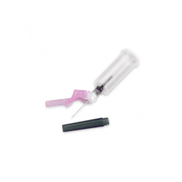 BD Vacutainer eclipse veiligheidsnaald bloedafname met houder 22 G