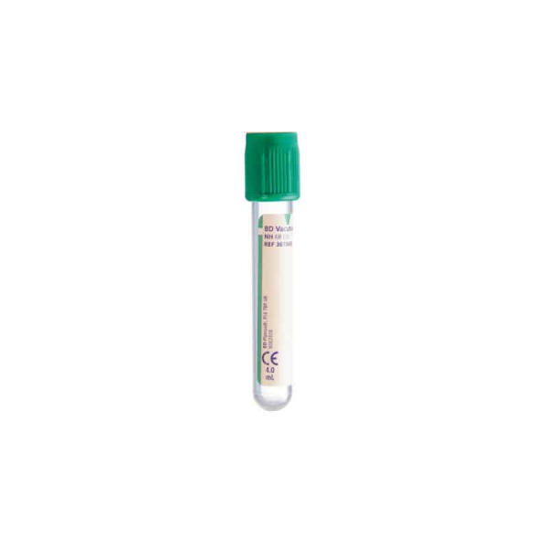 BD vacutainer Li-Heparin (17 IU/mL)