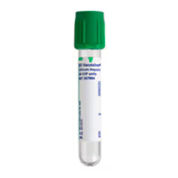 BD Vacutainer Lithium Heparine 4 ml groen