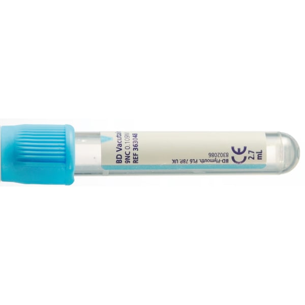BD Vacutainer natrium citraat buis 2,7 ml