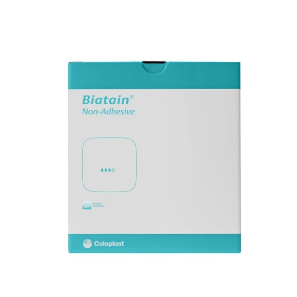 Biatain schuimverband niet klevend 15 x 15 cm