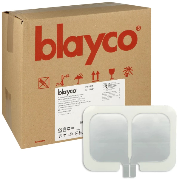 Diathermie plaat Blayco 2510