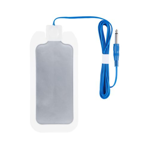 Blayco diathermieplaat met kabel 4212 3 meter neonataal dual