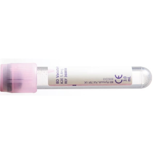 Bloedbuizen Vacutainer K2E EDTA 3ml