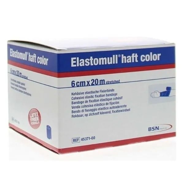 BSN Elastomull Haft fixatiewindsel klevend en elastisch - 6 cm x 20 meter