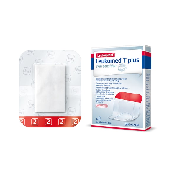 BSN Leukomed eilandpleister - 10 x 30 cm, 5 stuks, foto 2 van 4