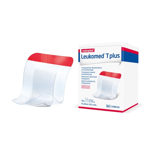 BSN Leukomed T Plus eilandpleister transparant - 10 x 30 cm, 50 stuks