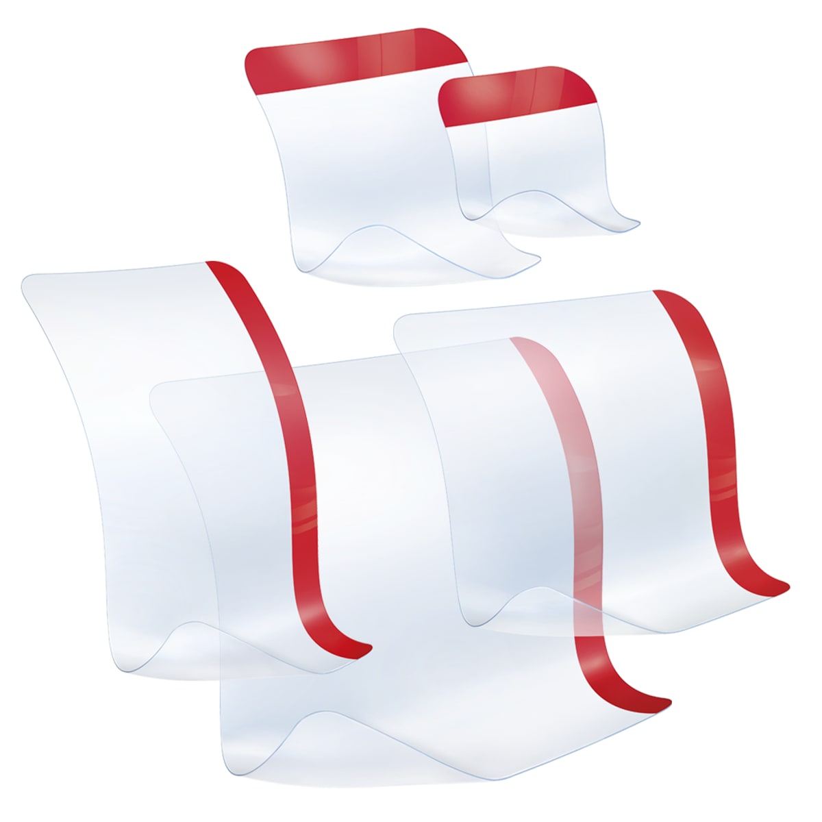 BSN Leukomed T wondfolie - 15 x 25 cm, 5 stuks, foto 2 van 3